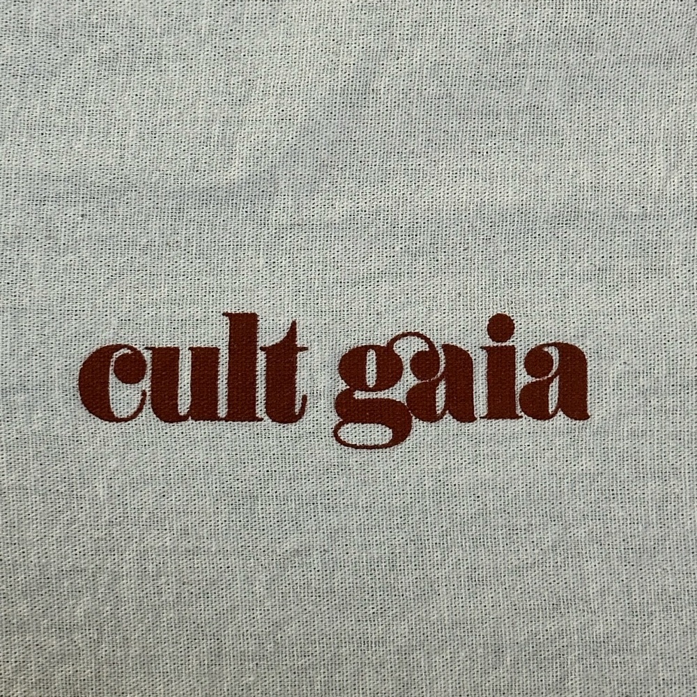 Cult Gaia Cream Dust Bag with Logo
